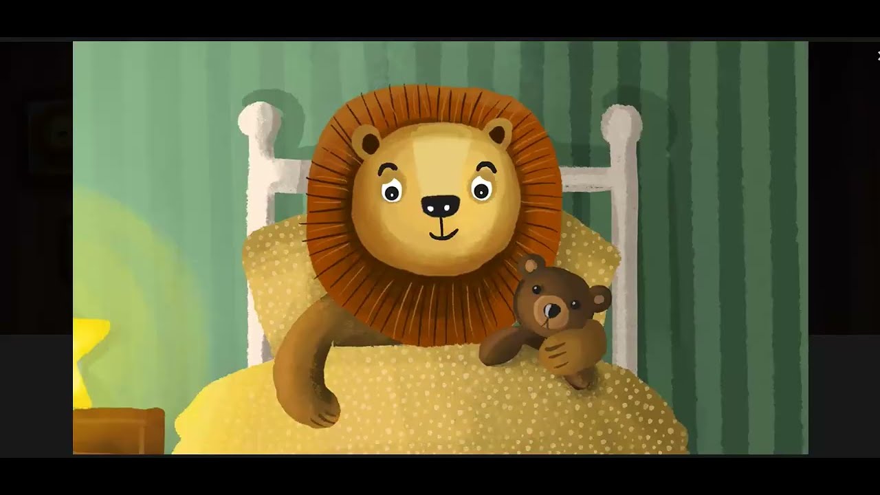 (Gr. 4 & 5) Le Lion Effrayé/The Frightened Lion