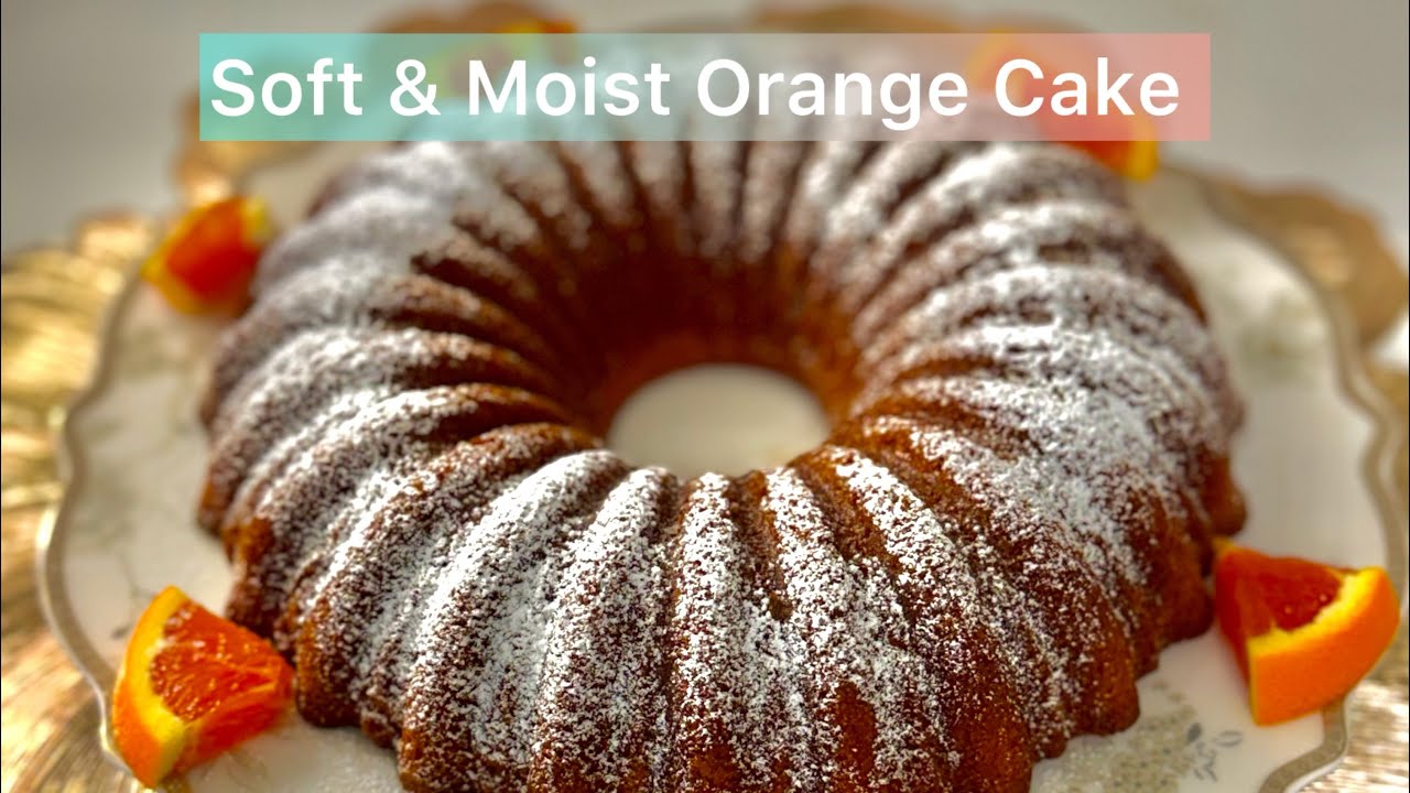 Portakallı Kek | Moist Orange Cake 🍊