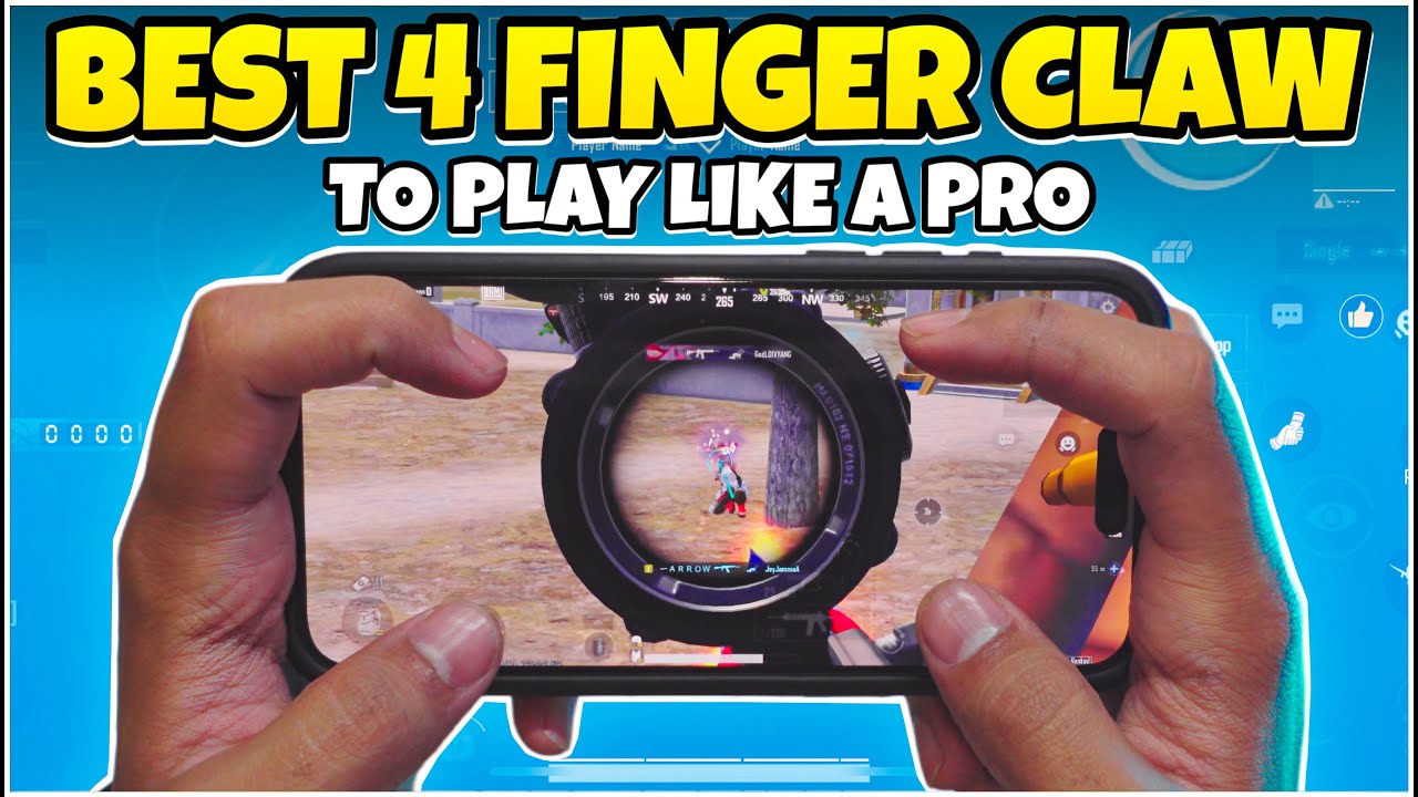 Best BGMI 4 Finger Claw Controls Used By Many Pro Players | Best Claw Control Setup For Everyone.