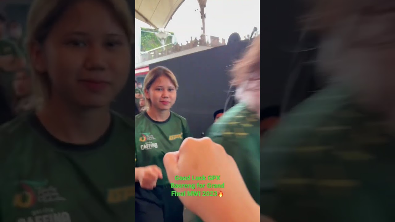 Semangat Grand Final MWI 2023, GPX BASRENG💚 #GPX #Esports #mlbb