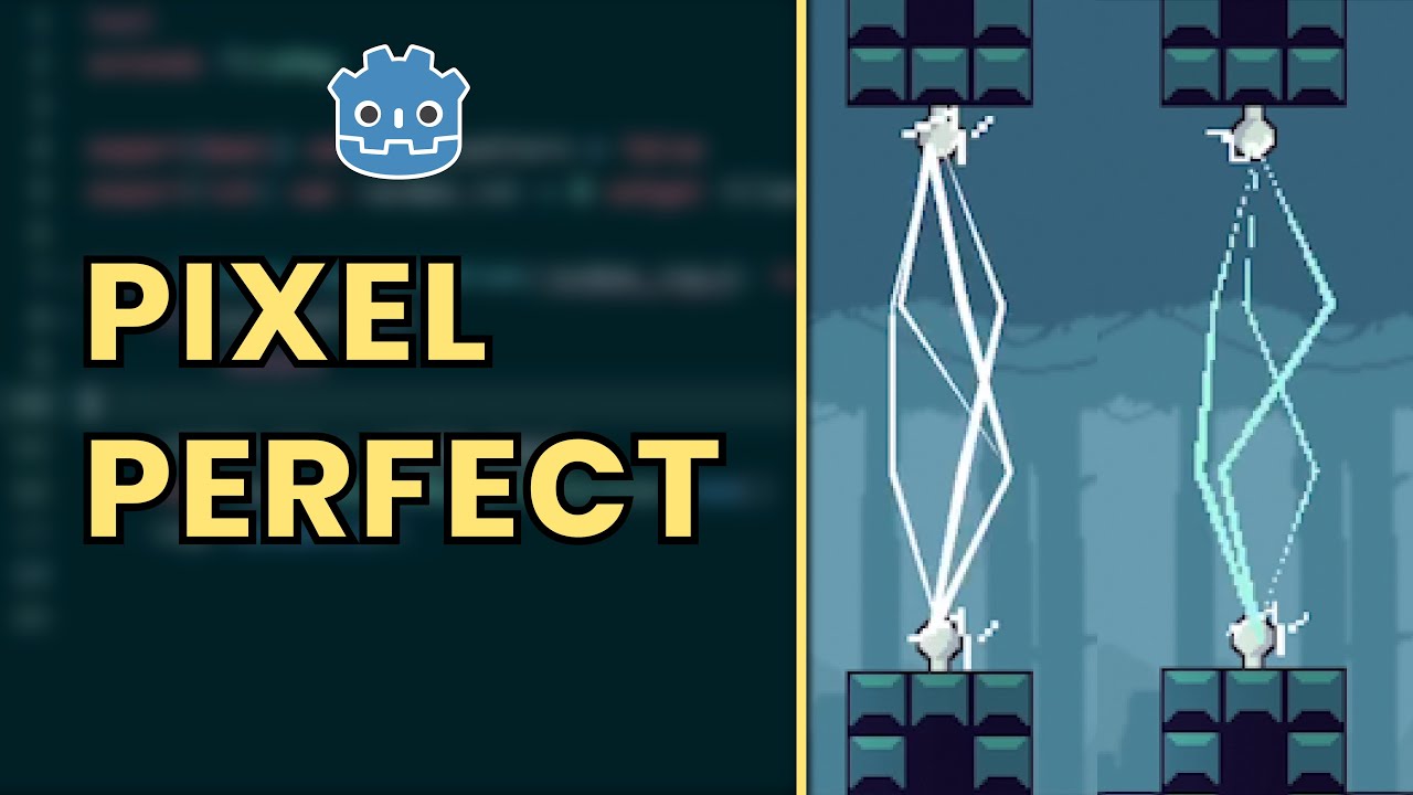 Combining HD & Pixel Perfect Art | Godot 4 Tutorial