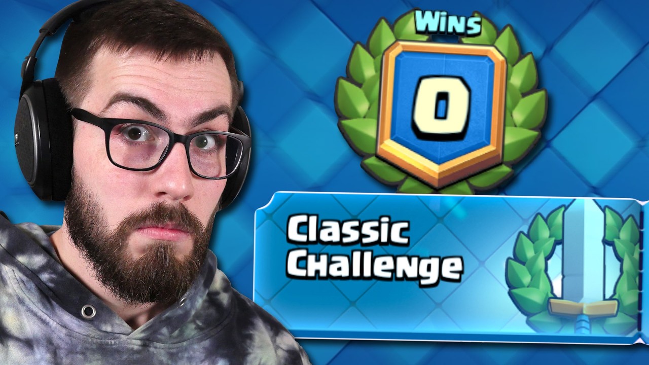 Can I Beat the CLASSIC CHALLENGE!? (Clash Royale)
