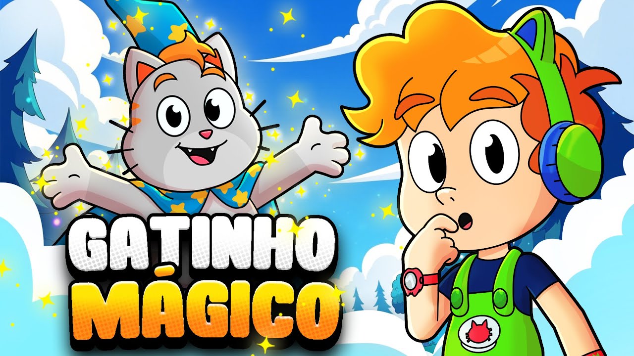 O GATINHO MÁGICO 🐱🪄 Música Divertida do Gato Galactico