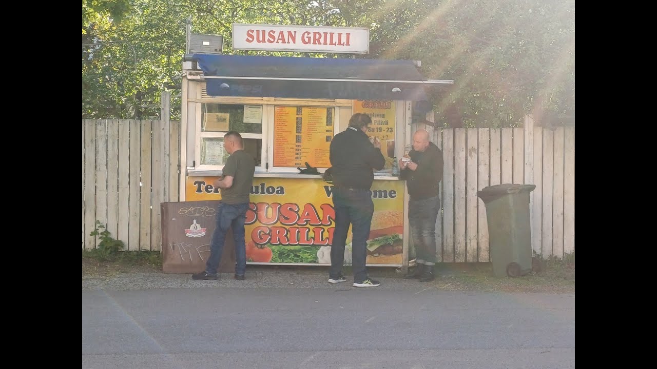 Susan grilli Helsingin Tapanilassa