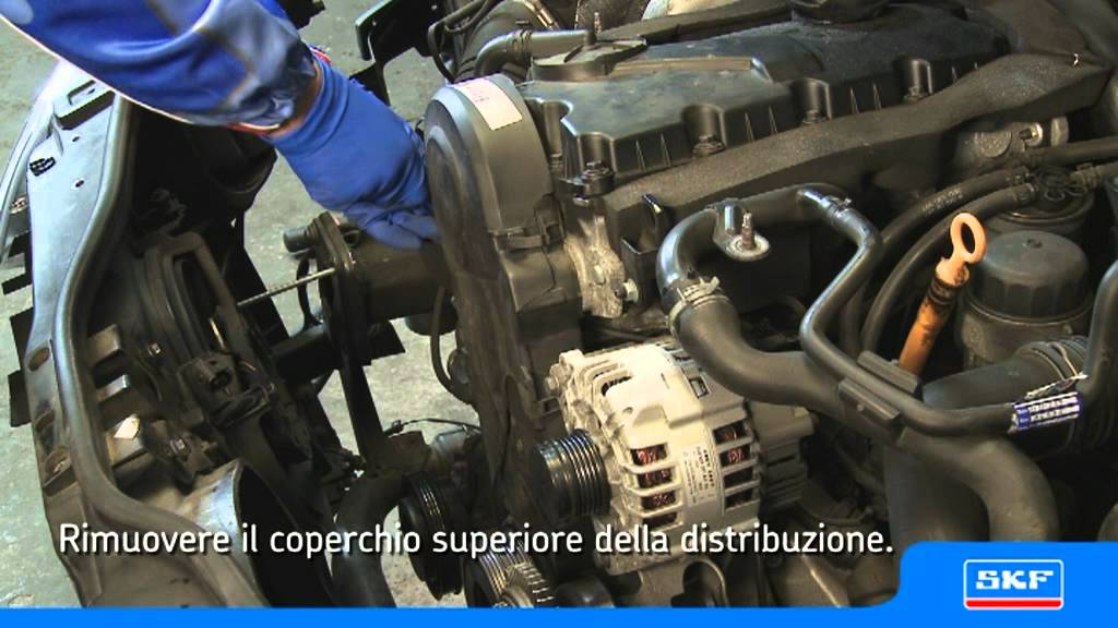 SKF Kit tendicinghia di distribuzione con pompa acqua VKMC 01250-1 Volkswagen 1.9 TDI