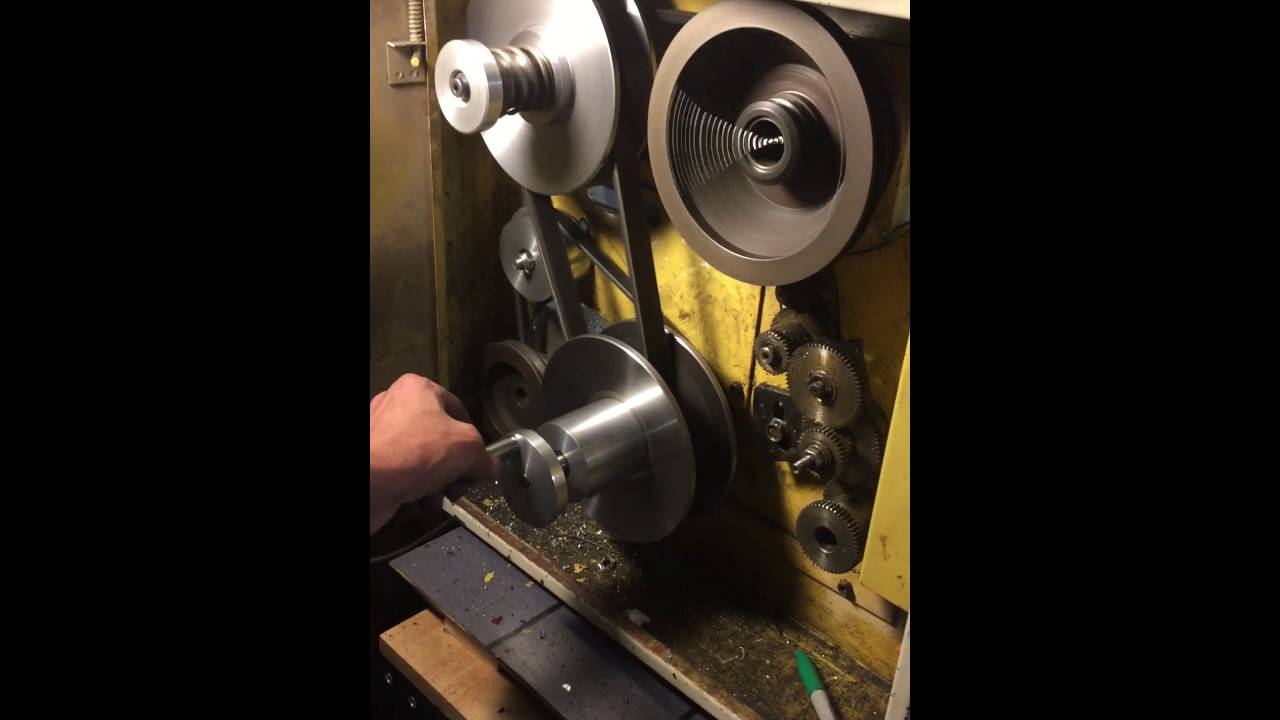 Home made variable pulley for lathe