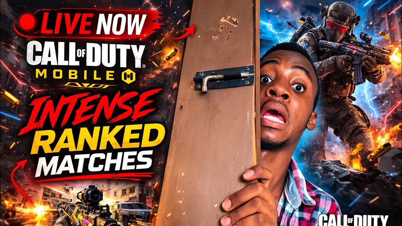 🔴 LIVE NOW – Call of Duty Mobile Intense Ranked Matches (Insane Clutches!)