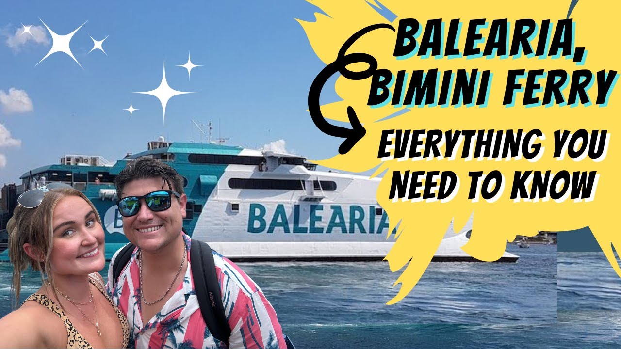 ВСЁ, что вам нужно знать о BALEARIA | СКОРОСТНОЙ паром из Флориды в БИМИНИ | Цены, еда и многое д...