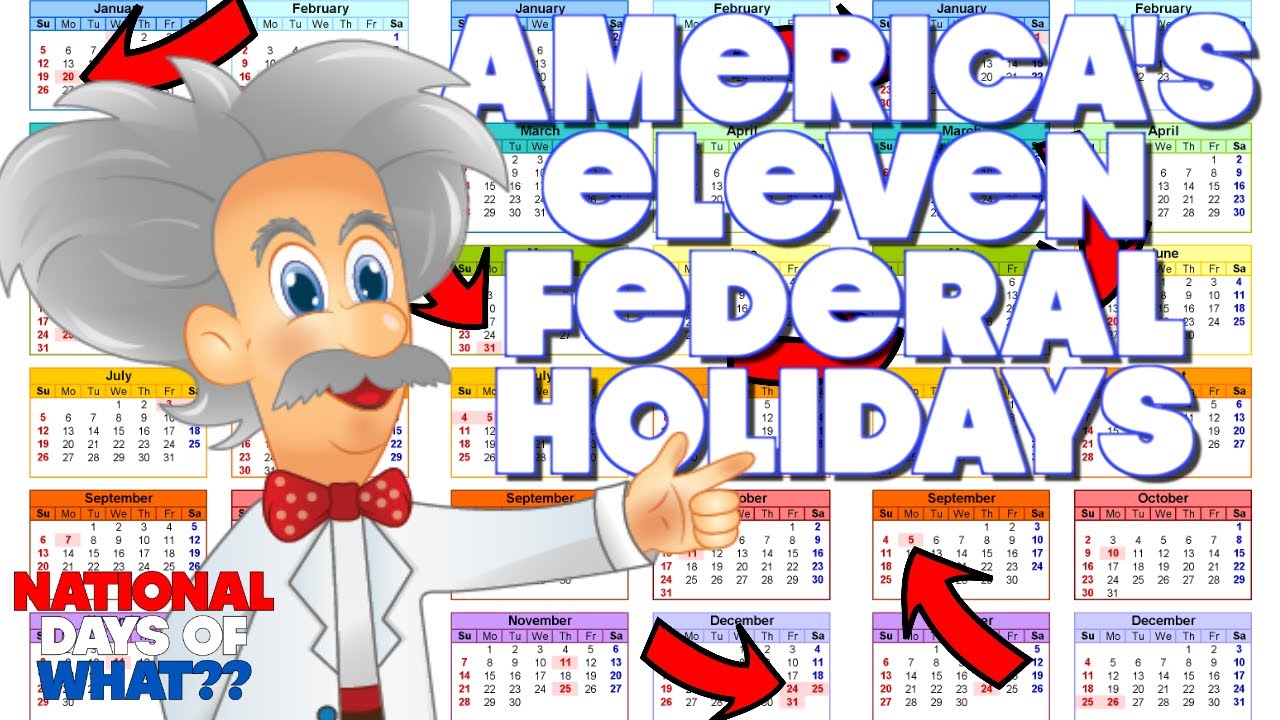 Learn About America's Eleven Federal Holidays | When is Presidents Day? | What is Juneteenth?