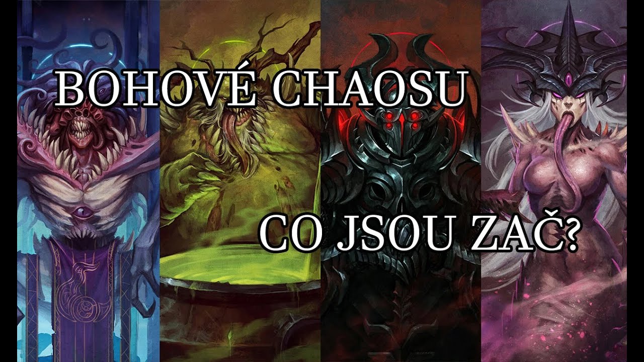 Bohov&eacute; Chaosu | Warhammer 40000