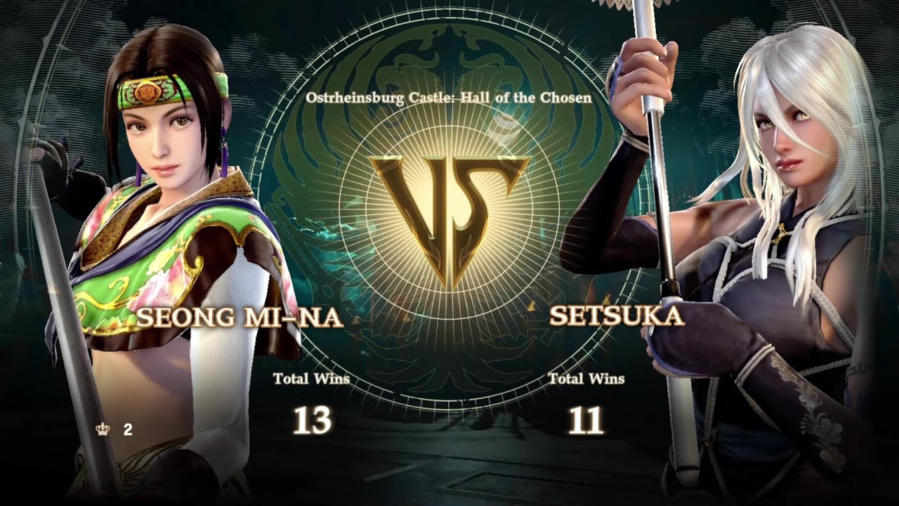 Soulcalibur VI — Сон Мина против Сэцуки