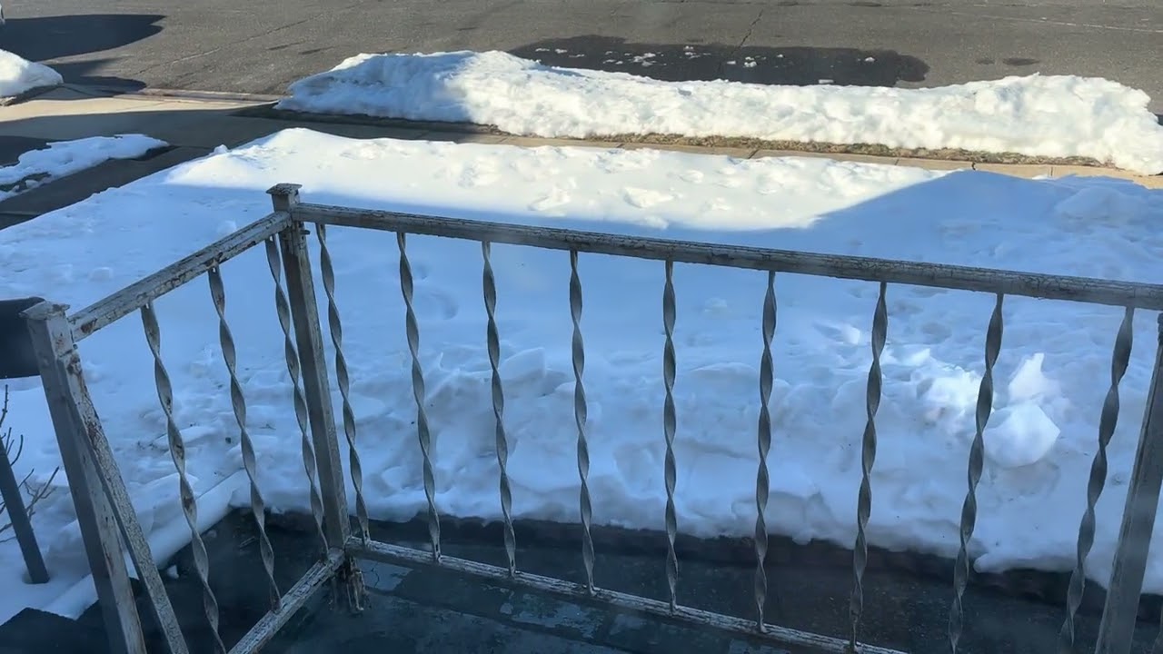 Seeing snow ❄️ on the ground Day 20 2/13/26