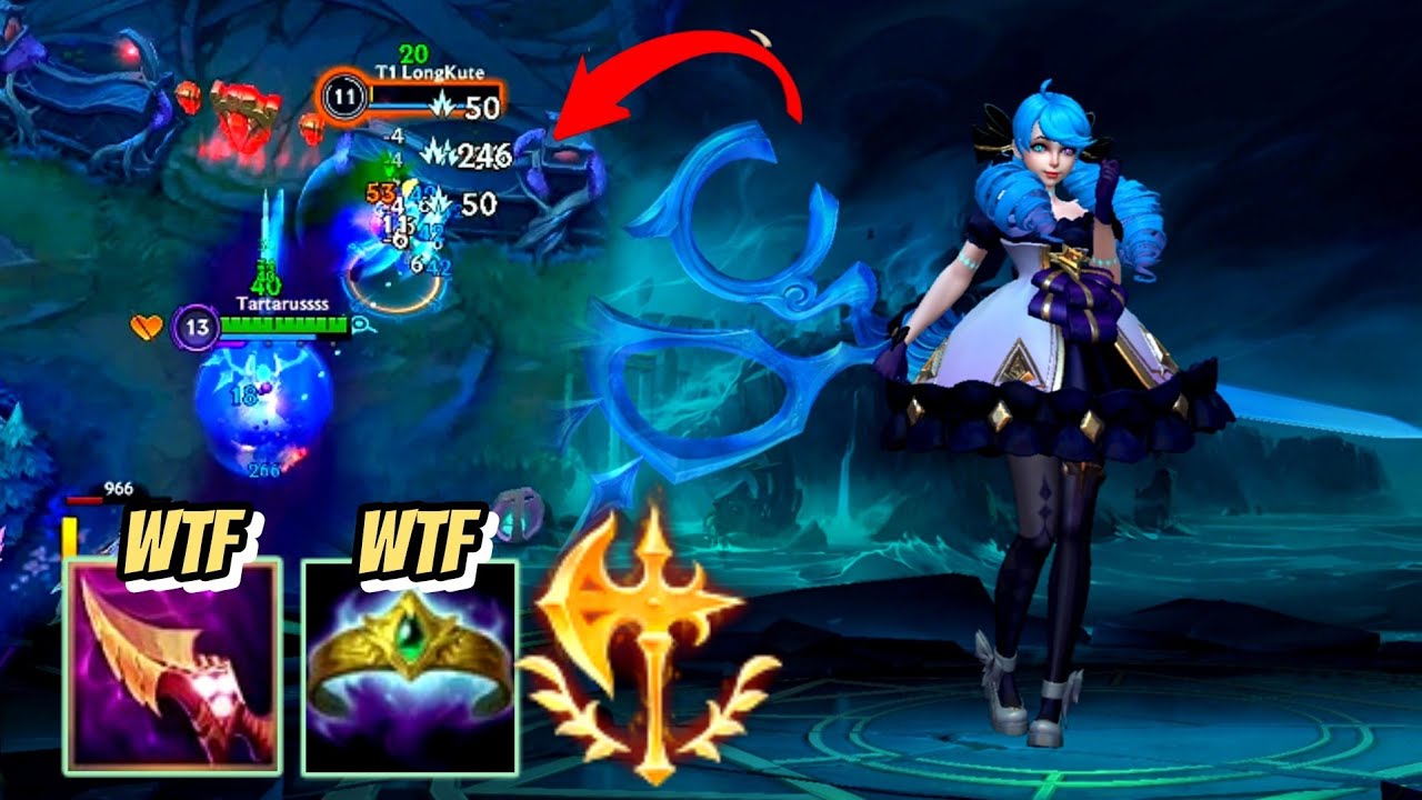 GWEN WILD RIFT TOP | WHEN SINGED CAN'T PROXY | BUILD AND RUNES 