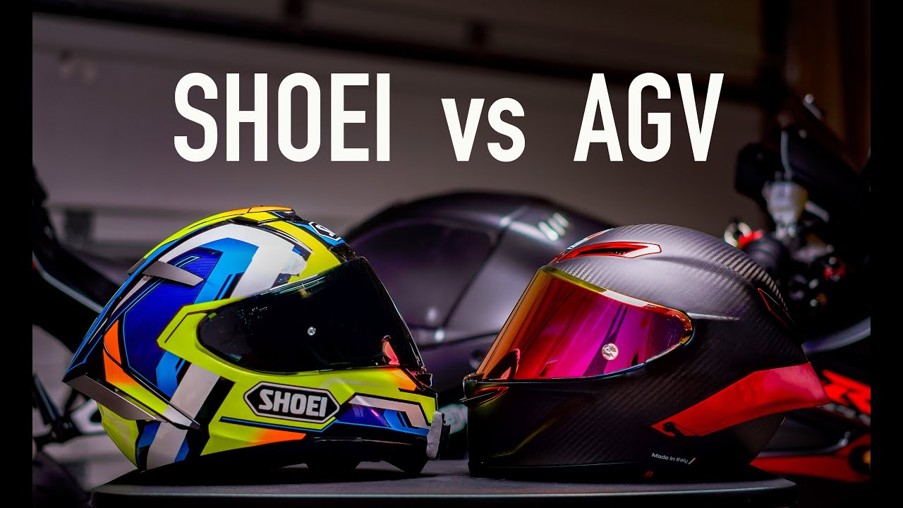 Стоит ли своих денег? Shoei X-14 против AGV Pista GP RR
