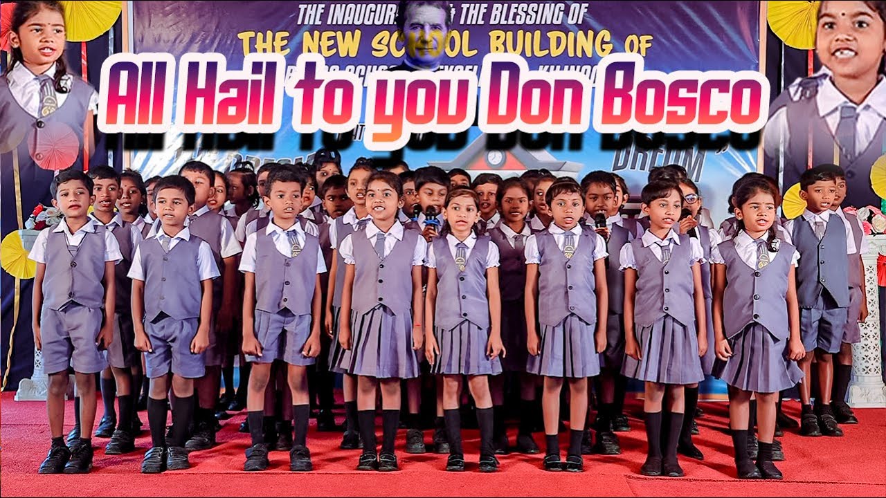 All Hail to you Don Bosco song sung by our DBSE Kilinochchi students in a sweet voice  - 2025