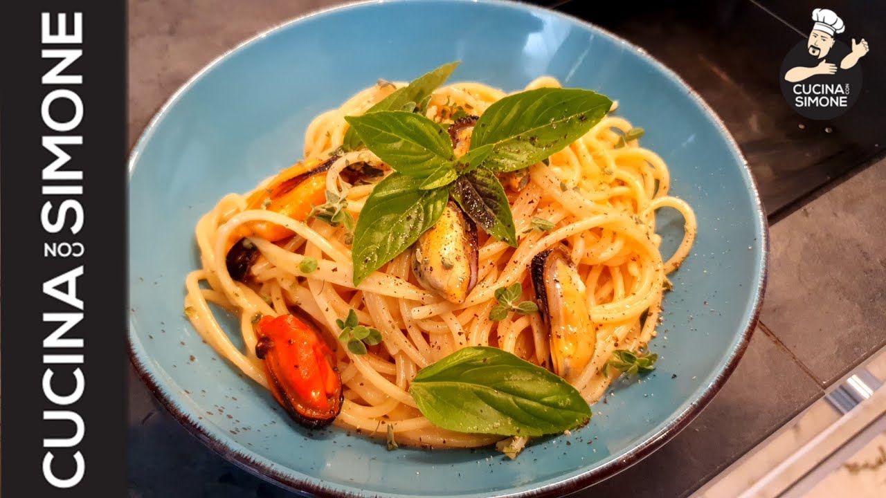 Spaghetti con le Cozze - Come regolare il sale e ottenerli cremosi.