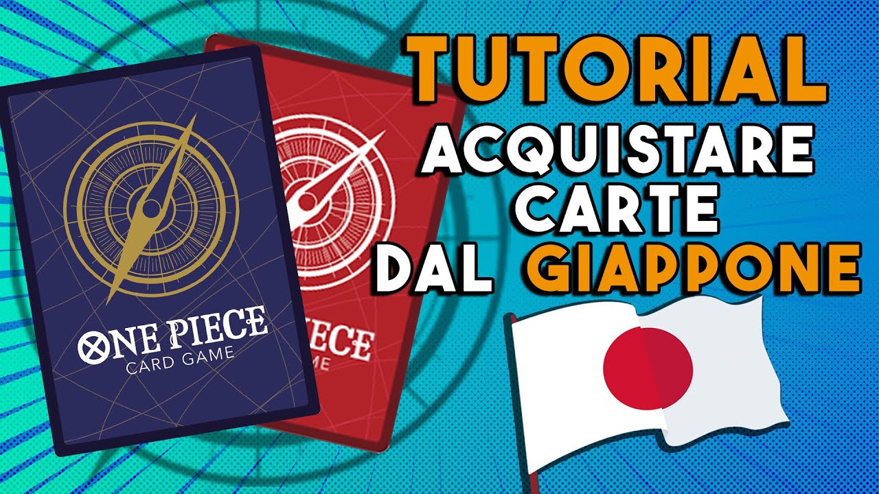 ACQUISTARE CARTE dal GIAPPONE | Tutorial | One Piece e Pokemon | Buyee