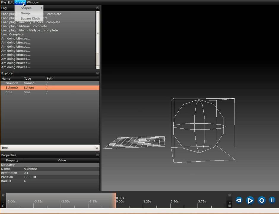 Cloth Simulation Exprimentation