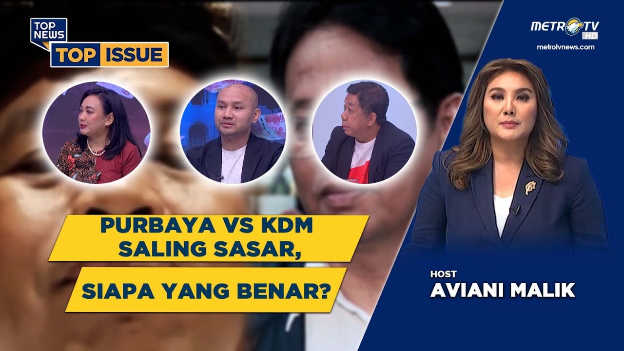 [FULL] PURBAYA VS KDM SALING SASAR, SIAPA YANG BENAR? | TOP ISSUE