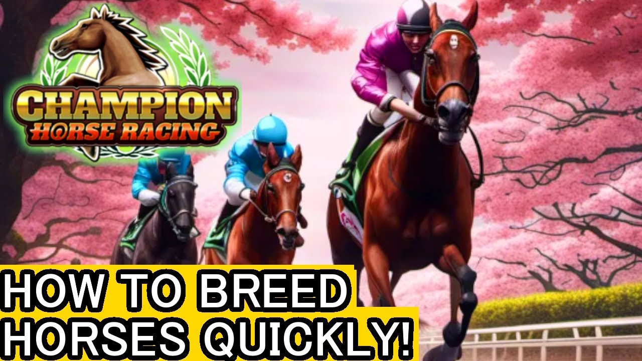 How To Breed Horses QUICKLY In Champion Horse Racing🔥 [Tutorial]