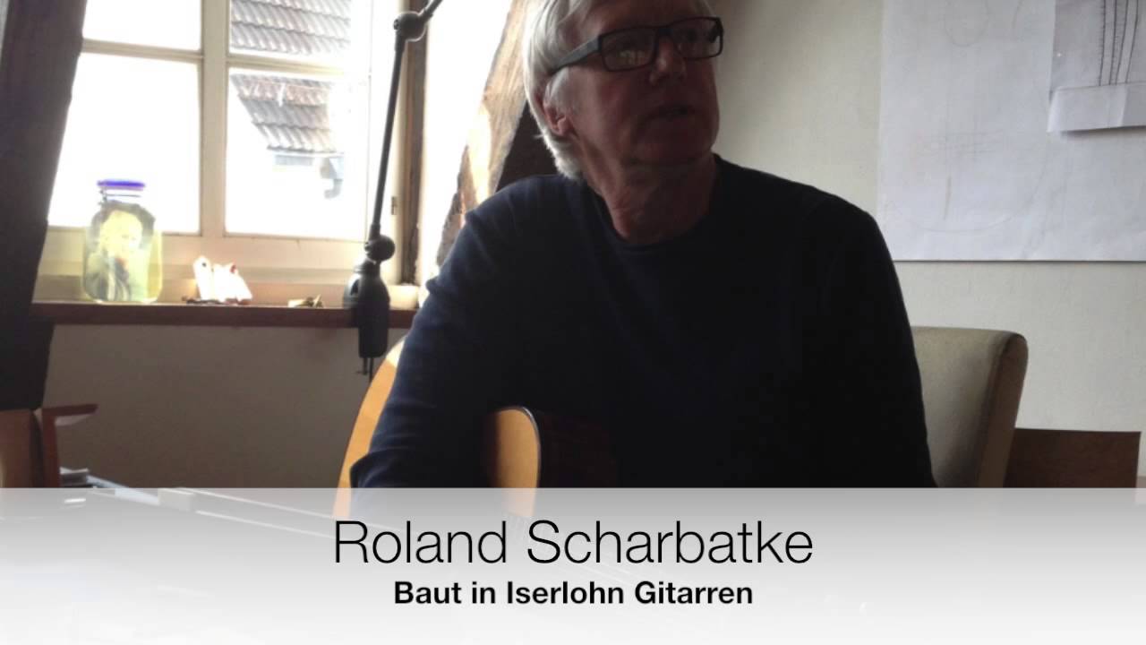 Roland Scharbatke baut Gitarren in Iserlohn