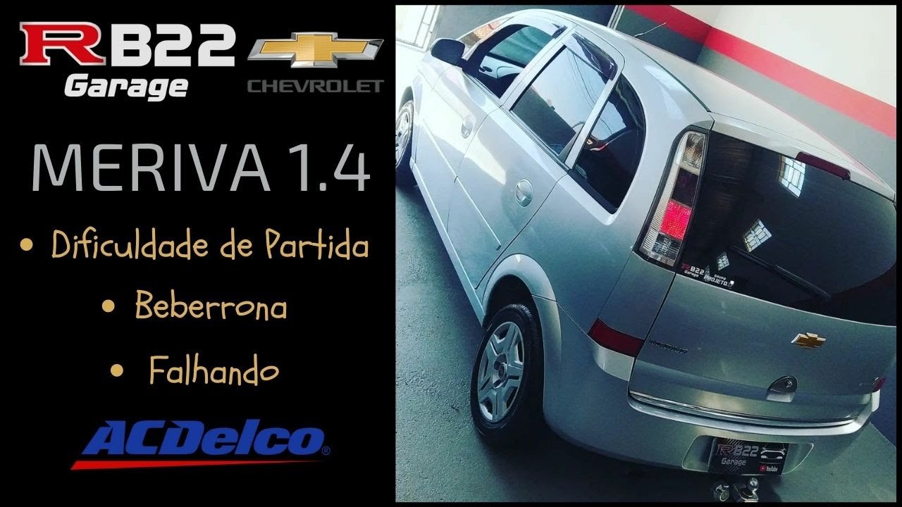 MERIVA 1.4 - Dificuldade de Partida, Beberrona e Falhando