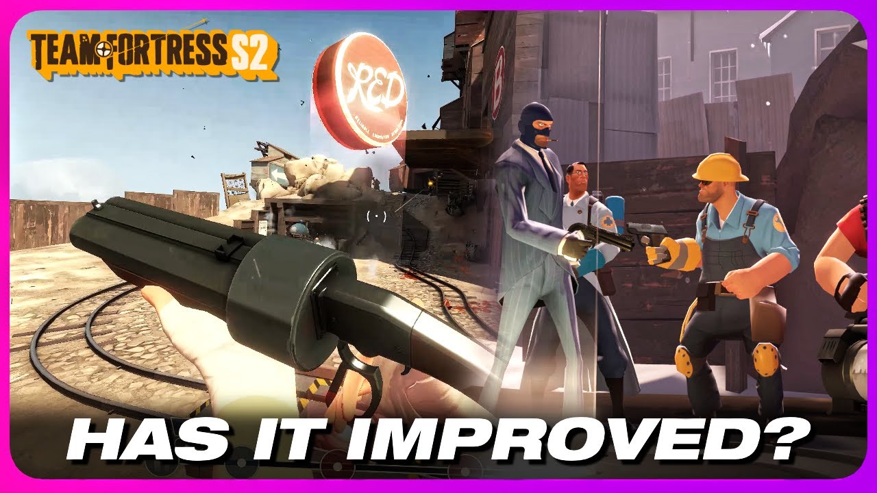 Новое обновление и тестирование Team Fortress Source 2 на S&box
