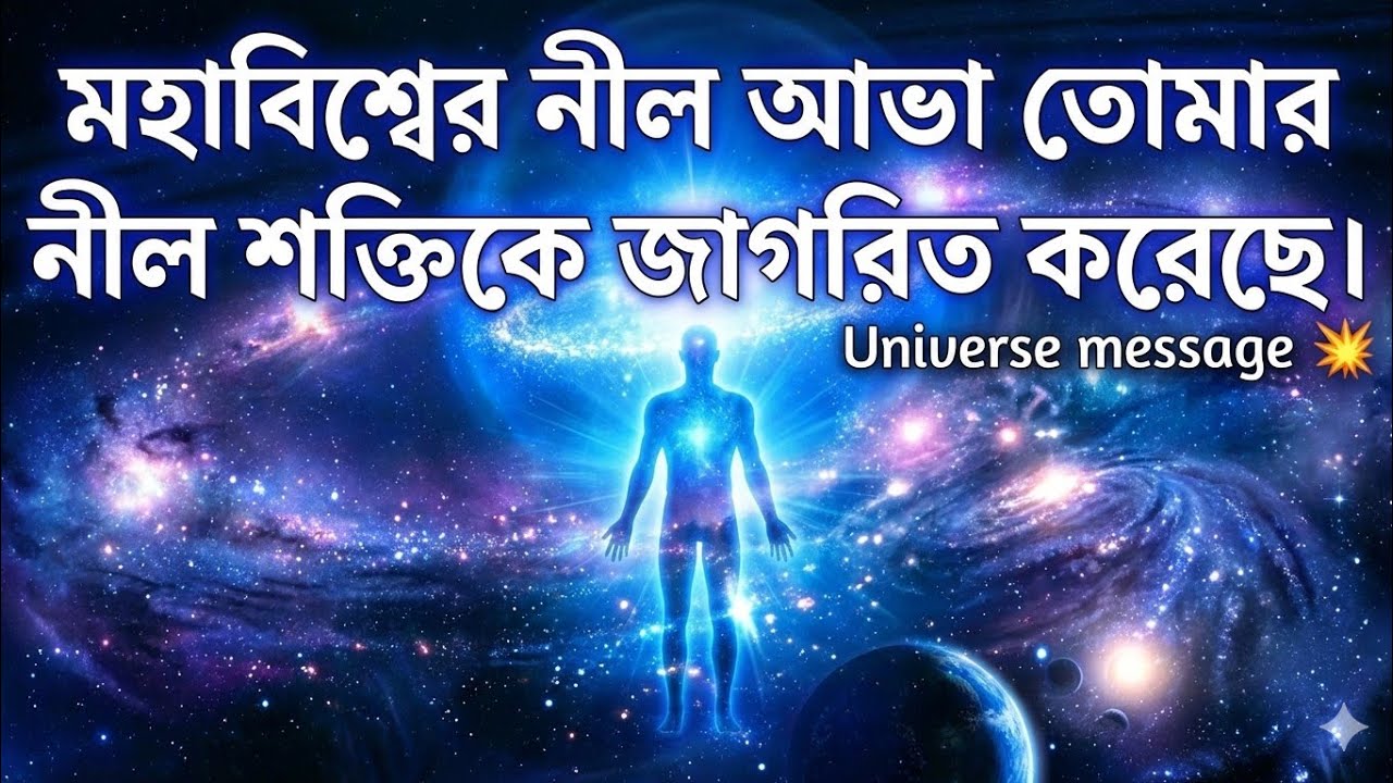 ✅মহাবিশ্বের নীল আভা তোমার নীল শক্তিকে জাগরিত করেছে।#universe