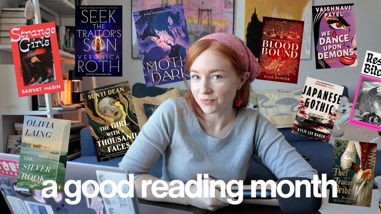 finally, a good reading month | what i read in may (horror, romantasy, litfic)