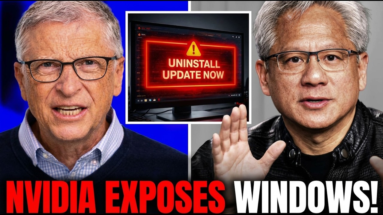 Bill Gates Furious After NVIDIA Exposes a Major Windows 11 Update Failure