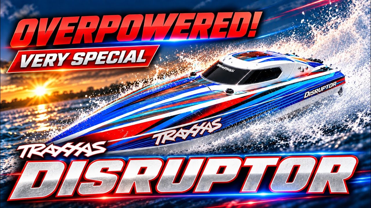 Traxxas Disruptor Boat Full Review - Overpowered and Very Special