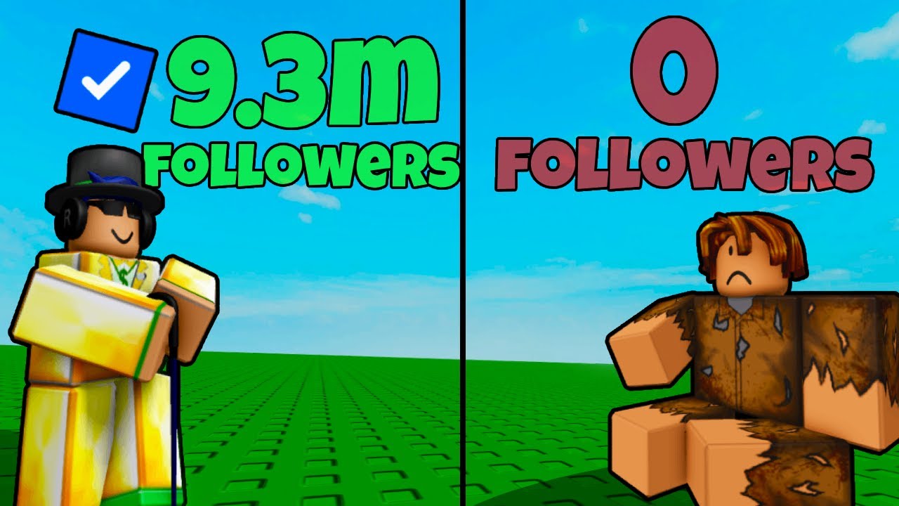 This game gives you free followers (Roblox)