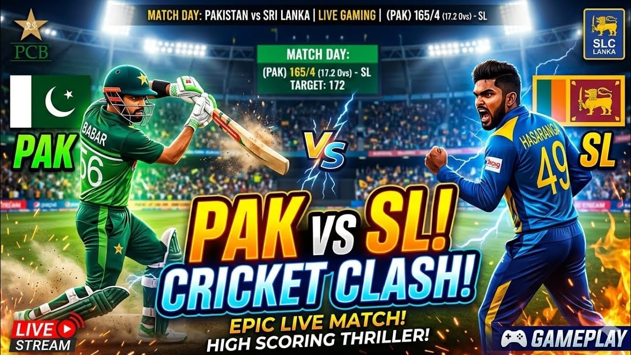 Pakistan vs sirilanka 2026