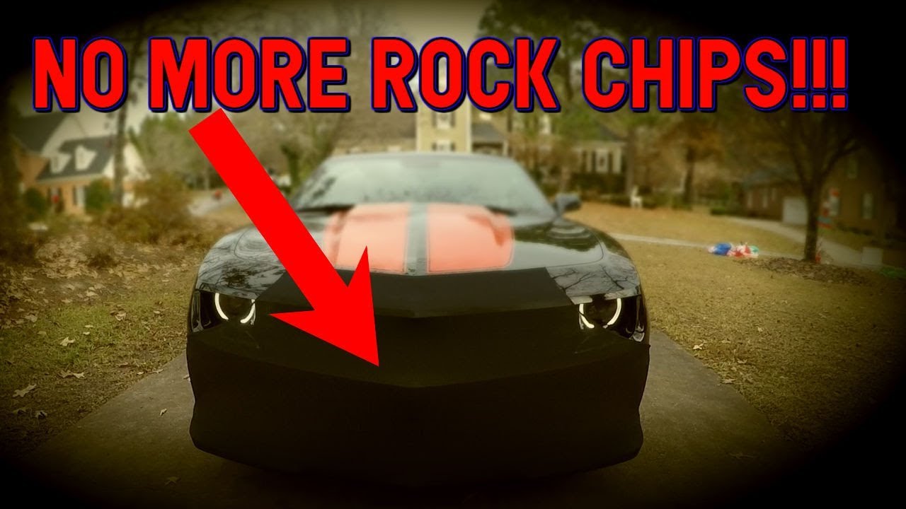 Car Bra on a Camaro SS