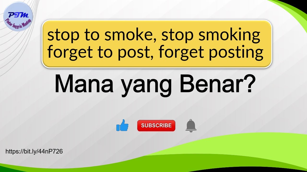 Gerund vs Infinitive — Stop, Remember, Forget, Try, Regret Made Easy!