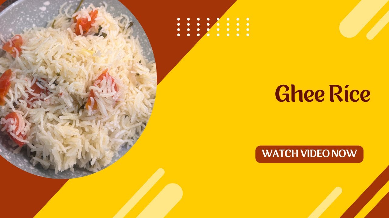 பாய் வீடு கல்யாண நெய் சோறு | Ghee Rice Recipe | Mani Adicha Soru | #homemade