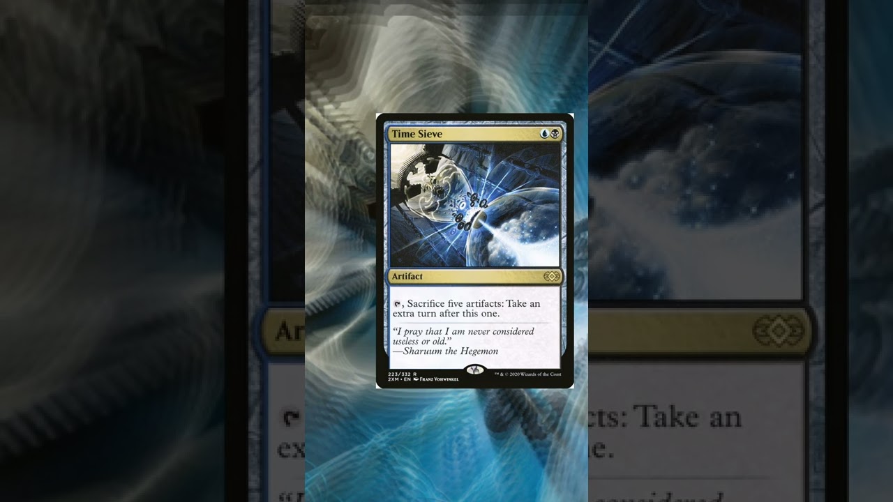 DAILY COMMANDER COMBO - DIMIR | Thopter Assembly + Time Sieve Commander /EDH #shorts #commander #edh