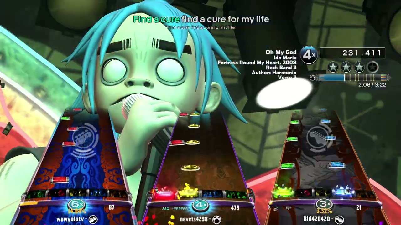 Oh My God (2008) By Ida Maria - Pro Drum Gold Rock Band 3 Deluxe RPCS3