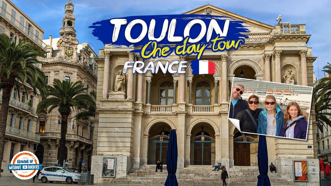 Toulon France 🇫🇷 Day Trip with Princess Cruises | 197  Countries, 3 Kids