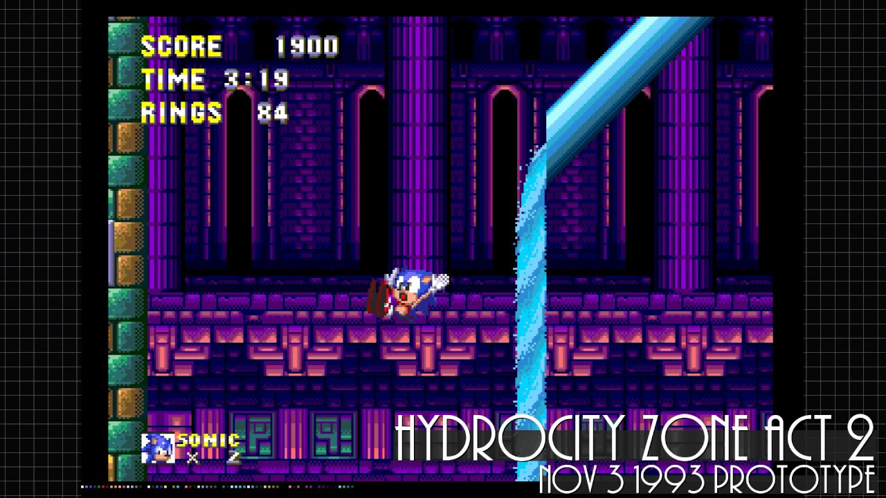 Hydrocity Zone Act 2 - Sonic 3 (Nov 3 1993 Prototype)
