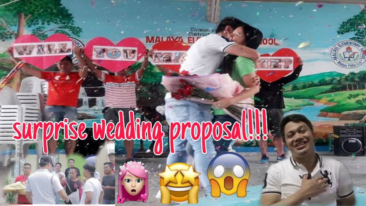 OFW Surprise Wedding Proposal to a TEACHER
