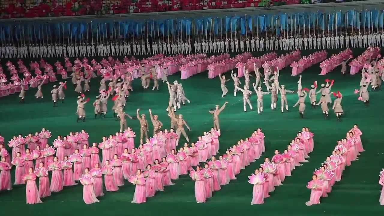 Arirang mass games 2011 in North Korea, a long summary