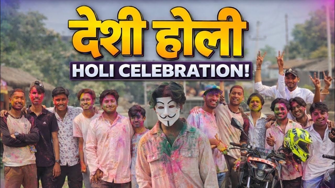 Desi Holi vlog 🫡🥂📸