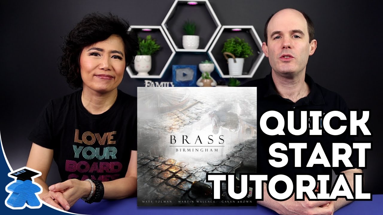 Brass Birmingham - Start Playing in 13 Minutes - Quick Start Board Game Tutorial