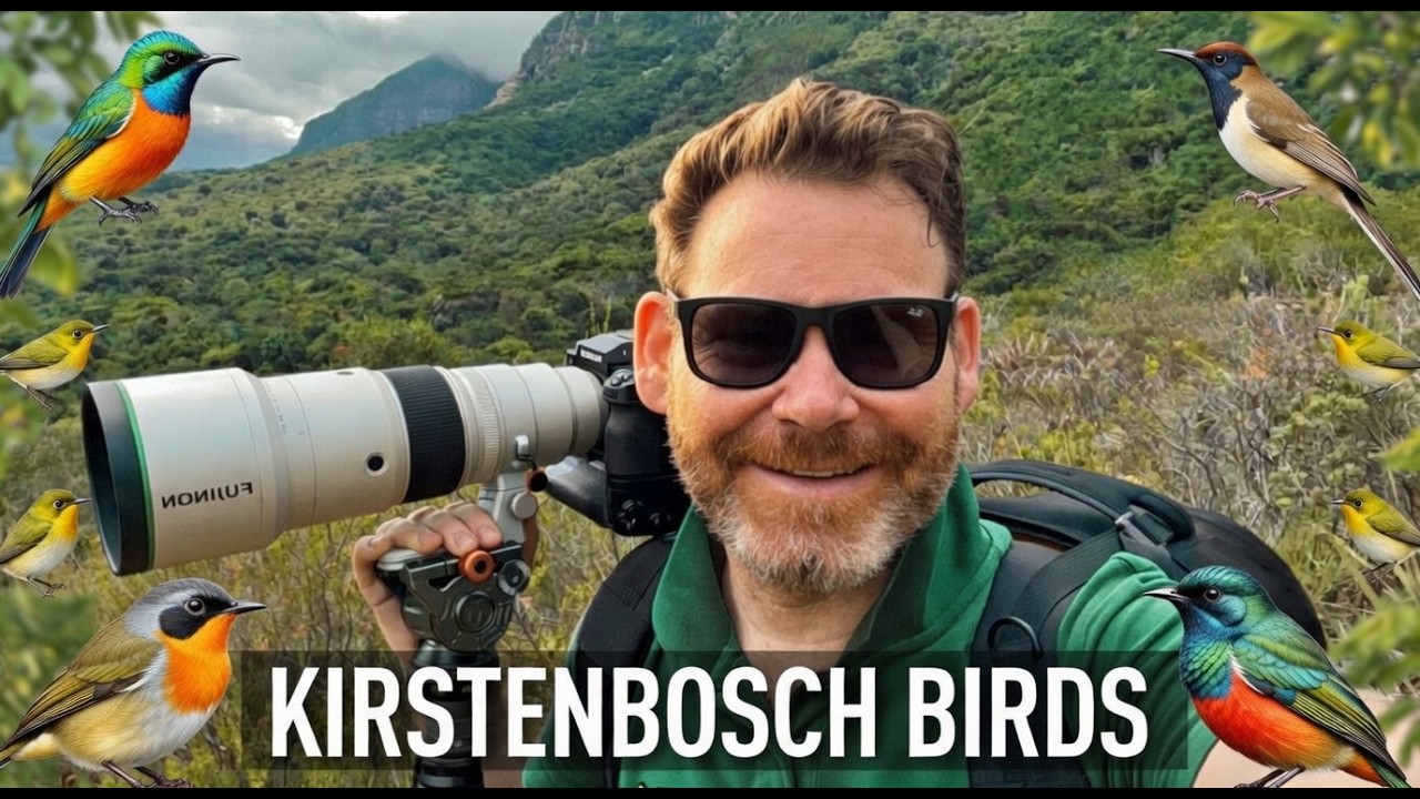 Kirstenbosch Birds with the Fuji X-H2S and the XF 500mm f5.6