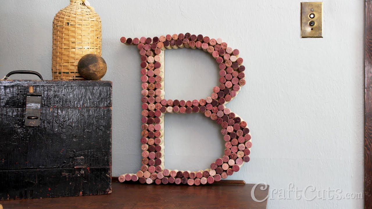 How to make a Cork Letter