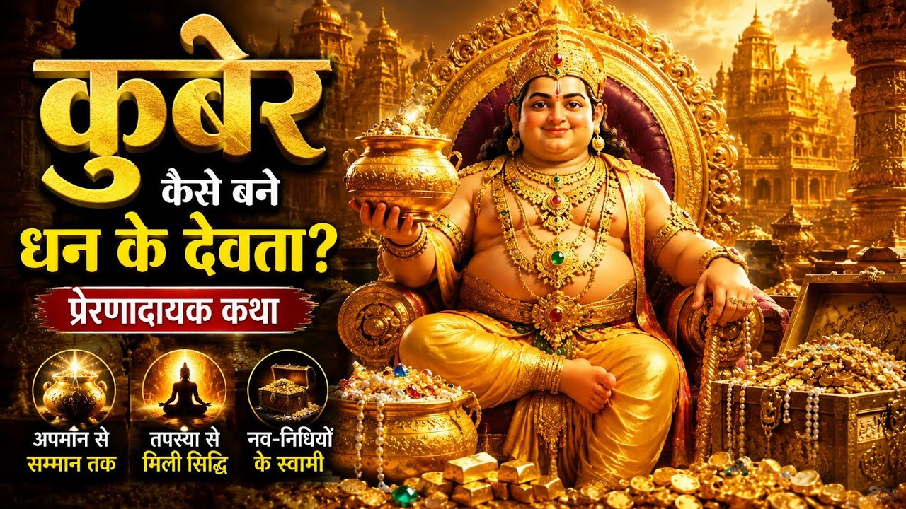 कुबेर कैसे बने धन के देवता? जानिए उनकी रहस्यमयी जीवन कथा! कुबेर और रावण का रहस्य l Hindi Kahani l 