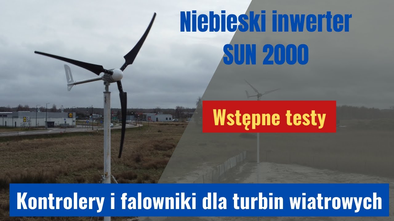 Niebieski inwerter czyli falownik SUN 2000. Wstępne testy