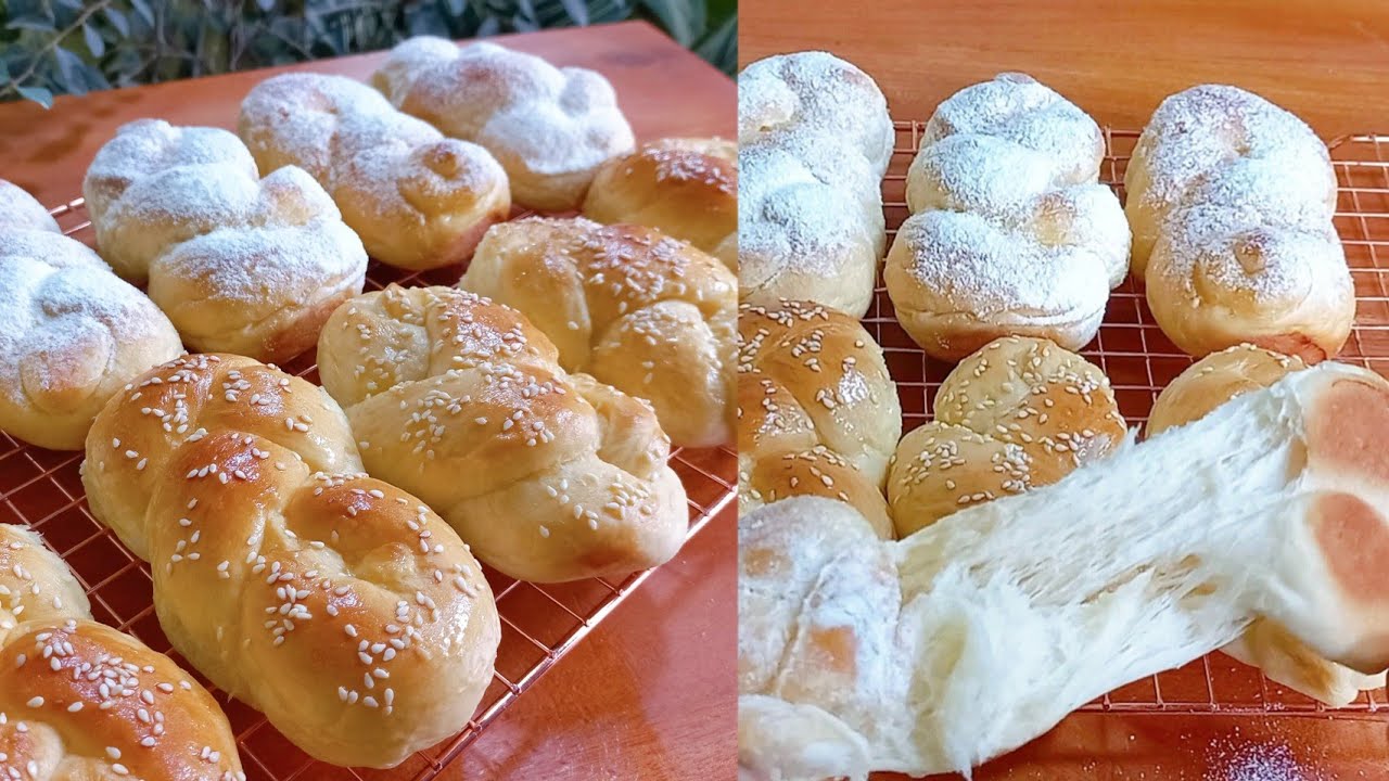 Roti Kepang Metode Sponge & Dough empuk dan lembutnya kebangetan!