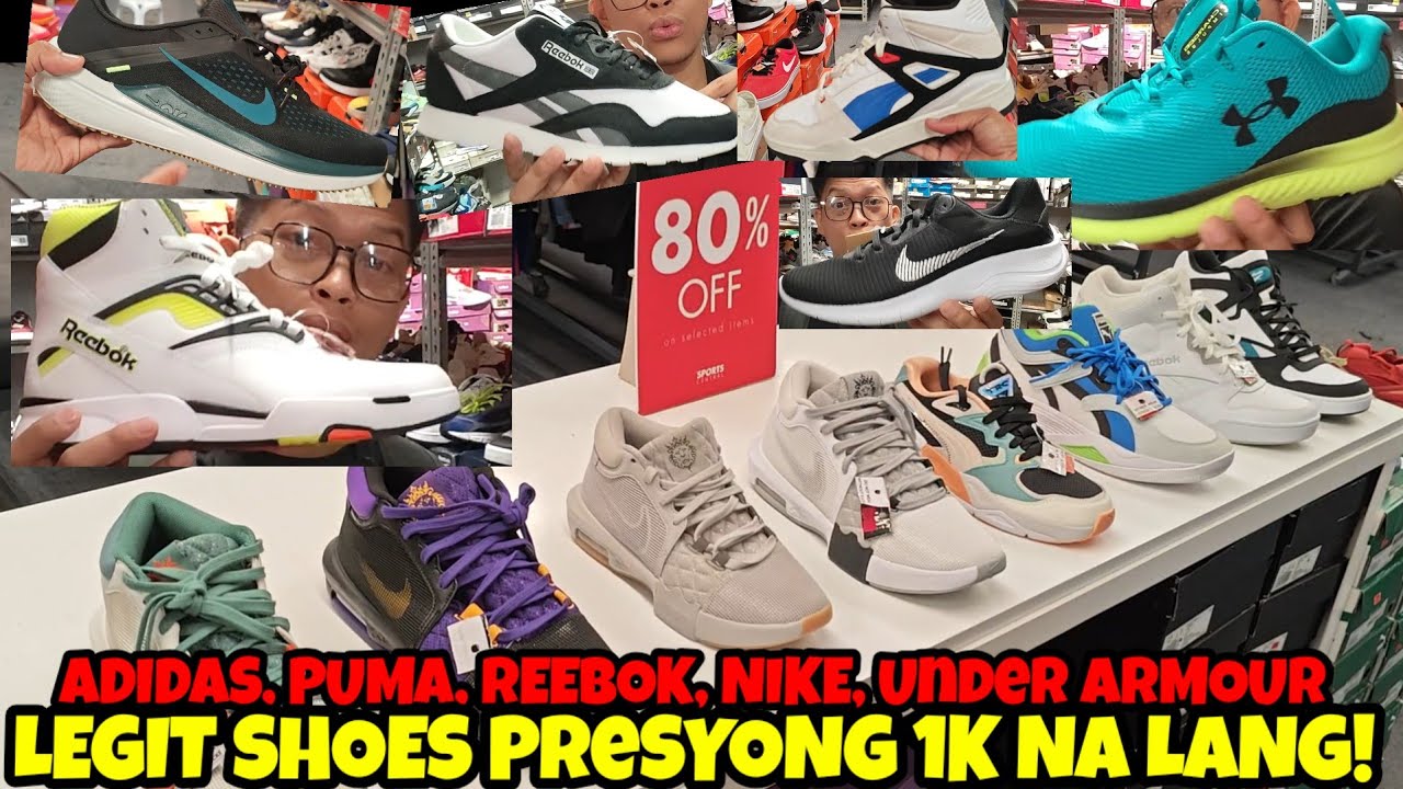 SPORTS CENTRAL UPDATE 80% OFF BAGSAKAN SALE SA ANTIPOLO MGA NIKE DITO 1K NA LANG!